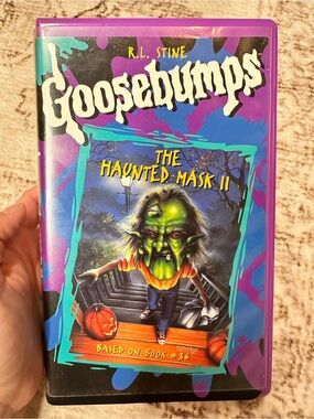 R.L. Stine Goosebumps The Haunted Mask II VHS Fox Video 1996 Vintage Tape